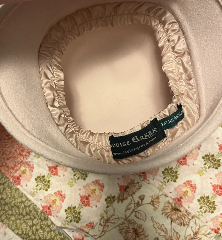 Louise зеленый бледно-розовый блестки Flapper стиль шляпа читать описание - Изображение 3 из 4