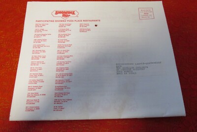 RARE: 1990 Billy Bob & Chuck E Cheese's Showbiz Pizza Place