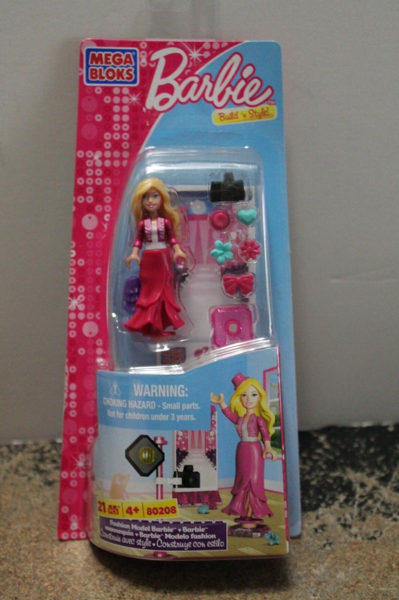 Barbie メガブロックス  Build'n Style! BARBIE Mega Bloks Barbie Build 'n Style Luxury Mansion