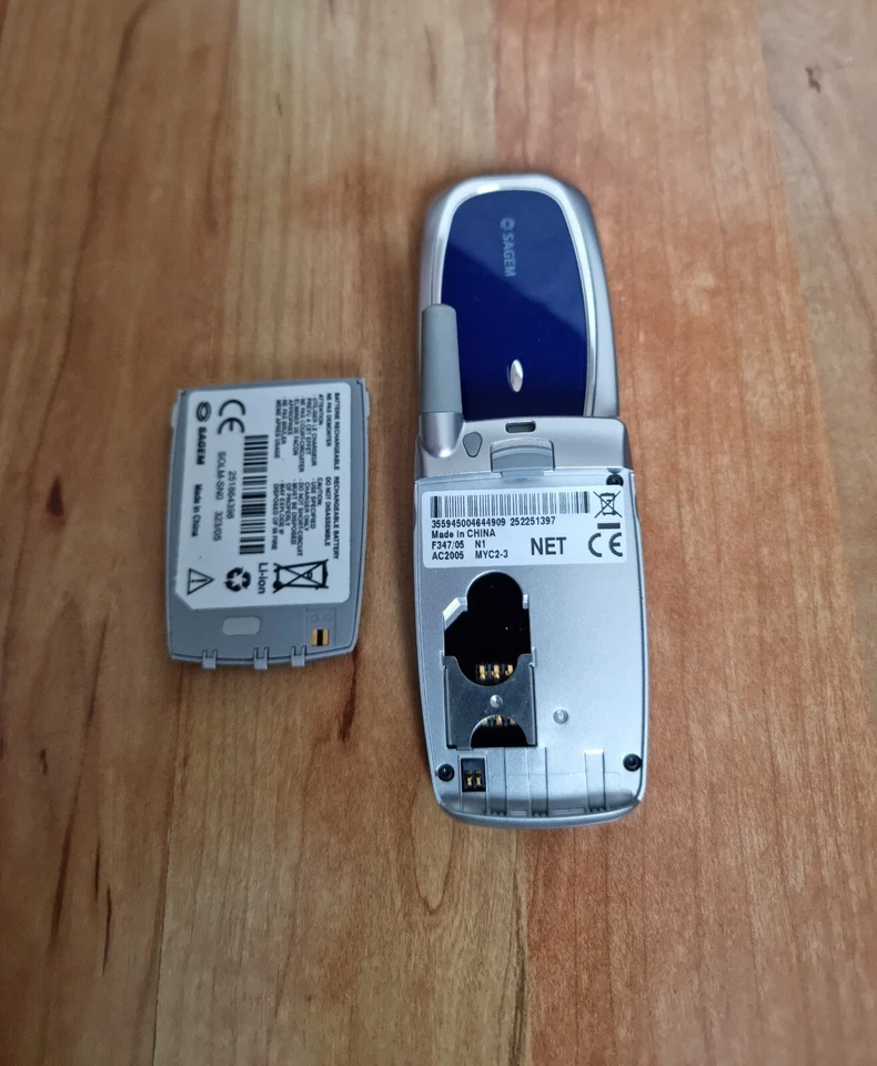 Sagem Myc2-3 in  blau-silbergrau - Bild 3 von 3