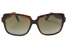 Club LA 8103 Large Rectangular Havana Green Brown Lenses Sunglasses USA NOS