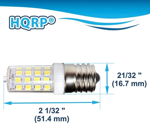 2-Pack 110V E17 Dimmable LED Light Bulb for Bosch HMV9305-01 25T8N 423878 - Picture 6 of 8