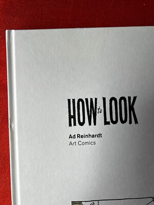 Ad Reinhardt: How to LookArt Comics | eBay