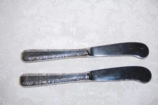  Towle Candlelight Butter Spreaders Knives (2) Two Vintage Sterling Silver   
