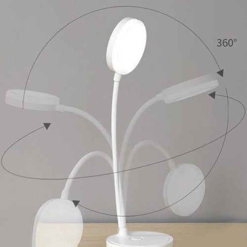 LED Portable Dimmable Table Lamp USB Plug Battery Powered Desk Night LED Lam _SE - Photo 4/8