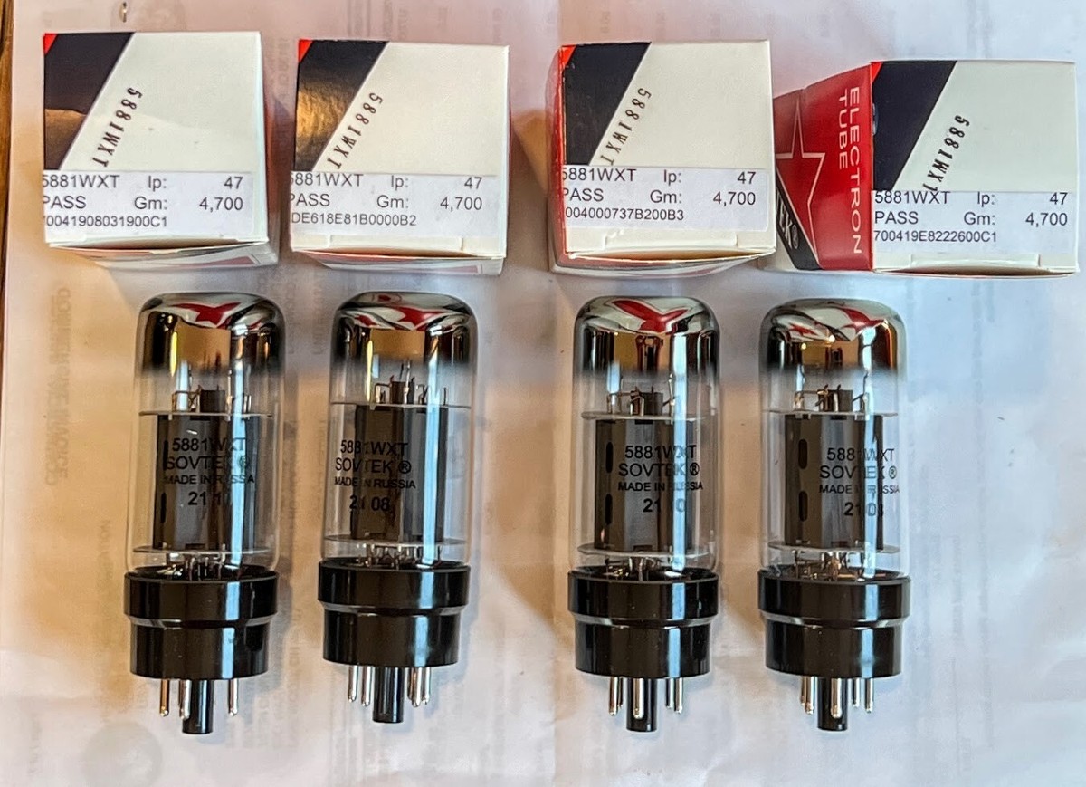 SOVTEK 5881WXT 真空管 4本セット Amazon | Sovtek 5881 / 6L6WGC 真空管、一致ペア | SOVTEK | 真空管
