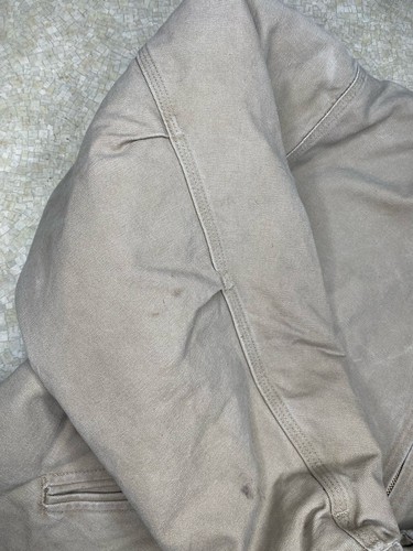 CHAQUETA SIERRA FORRADA SHERPA ARENISCA CARHARTT 2XL - Imagen 6 de 12