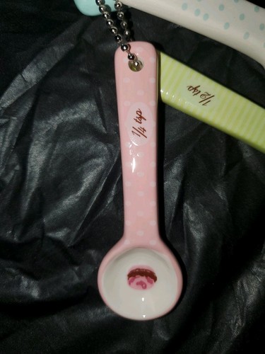 Macaroon Measuring Spoons New Set of 4 Ceramic C R Gibson Jessie Steele Inc - Picture 8 of 10