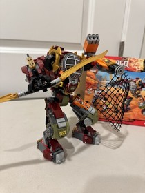 Retired LEGO Ninjago 70592 Salvage M.E.C. Almost Complete Minifigs, Instructions