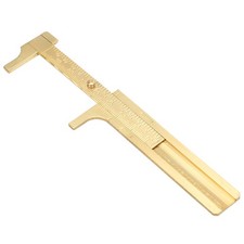 Doppelskaliger Nonius-Messschieber Aus Messing Messlehre Messwerkzeug (80 Mm)