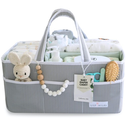 Baby Windel Caddy - Große Organizer Tragetasche für Neugeborene Essentials Junge oder Gi...