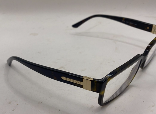BVLGARI FRAMES ONLY EYEGLASSES 3014 504 BROWN TORTOISE 56-17-140 ITALY - Picture 4 of 9