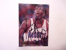 Antonio McDyess 1996 Topps Stadium Club Autograph Card # 334 - Rookie Card. rookie card picture