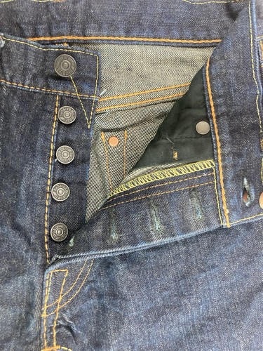 Syoaiya PBJ X Blue In Green Japanese Selvedge Denim Jeans Size 29 Skinny Slim - Picture 8 of 13