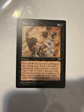 MTG Drain Life Mirage Regular Common