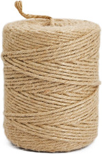 1/8 Inch 3Mm 6-Ply Jute Twine, 328 Ft, Heavy Duty
