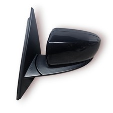 BMW X5 E70 WING MIRROR POWER FOLDING LEFT PASSENGER SIDE IN BLACK / 416
