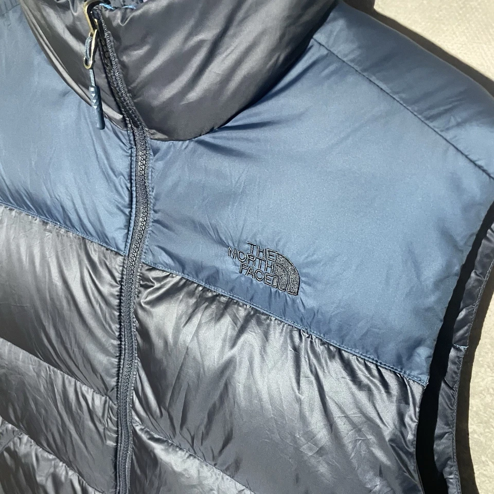 The North Face Nuptse 3 Vest Full Zip Puffer Gilet Outdoor Trekking Men's Size L - Image 2 of 4