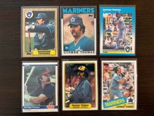 Gorman Thomas Baseball Card Lot - 6 Cards