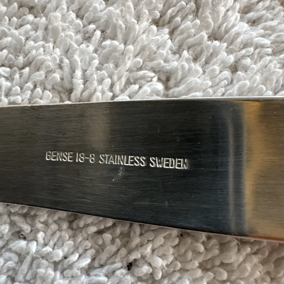 (4) Вилки для салата Gense RANKA-ROYAL 18-8 нержавеющая сталь сделано в Швеции длина 6 7/8 дюйма - Изображение 3 из 4