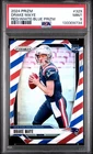 2024 Panini Prizm Drake Maye Red/White/Blue Rookie RC #329 PSA 9 Mint