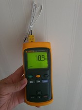 Fluke 51 II thermometer, in good condition. With no thermocouple.