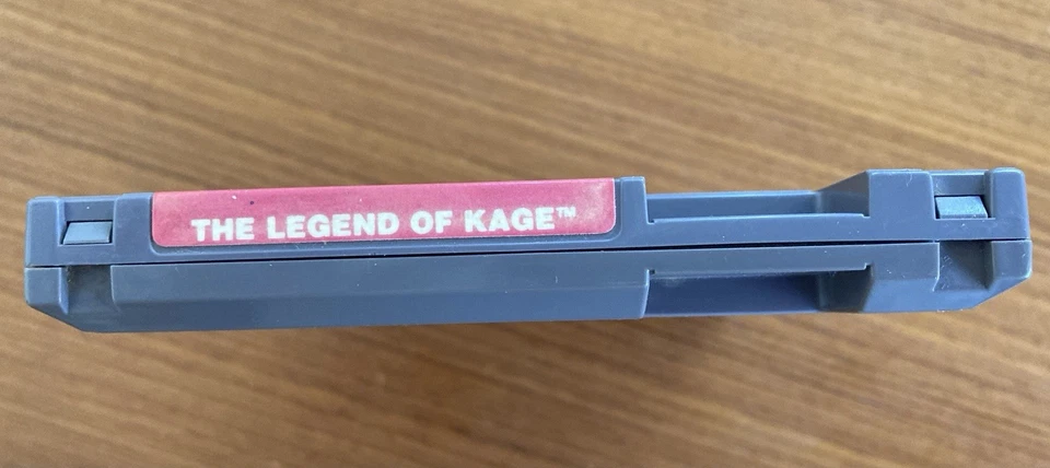 NES ~ THE LEGEND OF KAGE ~ Nintendo Game 3 Screw NES-KA-USA Game Cart Only NTSC - Image 3 of 4