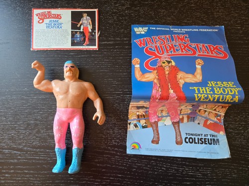 Jesse The Body Ventura Vintage 1986 LJN WWF Wrestl...