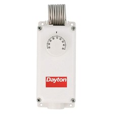 DAYTON 6EDY5 Mech Tstat,Heat or Cool,Plastic,110/30F 6EDY5