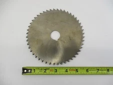 RELTOOL M-46 Horizontal Side Milling Saw Blade Slitting 6" OD x 3/16" W x 1" ID