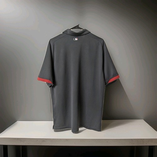 Polo Uomo Nike Cincinnati Reds Dri-Fit Collezione Autentica Taglia Media - Foto 2 di 4