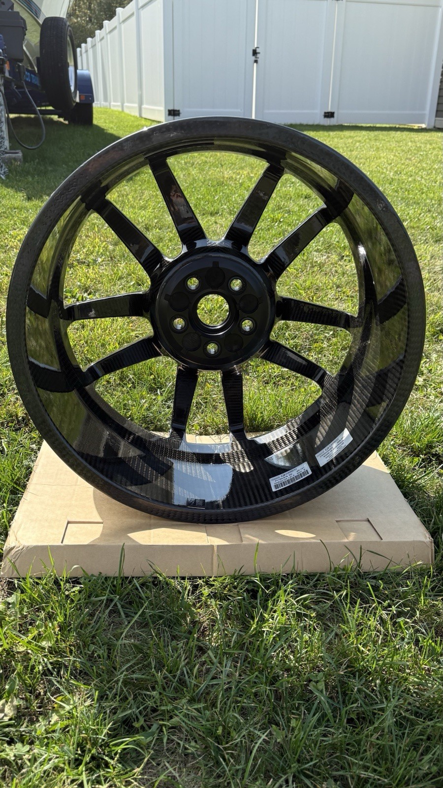 2020 Ford GT Used Carbon Fiber Wheel.