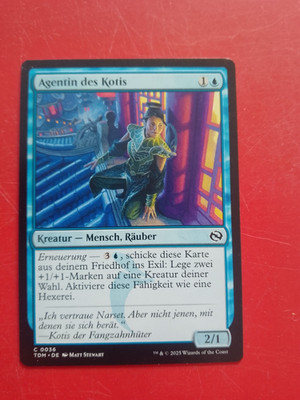 MAGIC THE GATHERING Agentin des Kotis 2025 Deutsch C0036