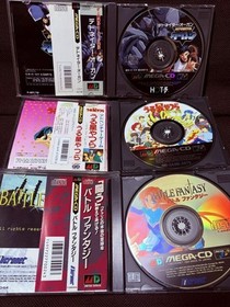 SEGA Mega Drive Mega CD Software Battle Fantasy Detonator Orgun Urusei Yatsura
