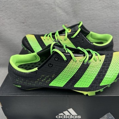 Size 9 - adidas Adizero Finesse Spikes Black Solar Green for sale