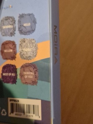 Moira Lidschatten Palette Pretty Little Thougts 15 Farben