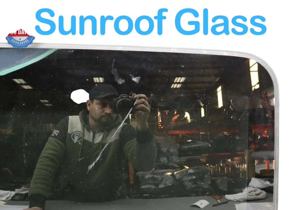 07-17 Lexus LS460 techo corredizo techo superior ventana de vidrio 63201-50170 fabricante original Foto 3 de 4