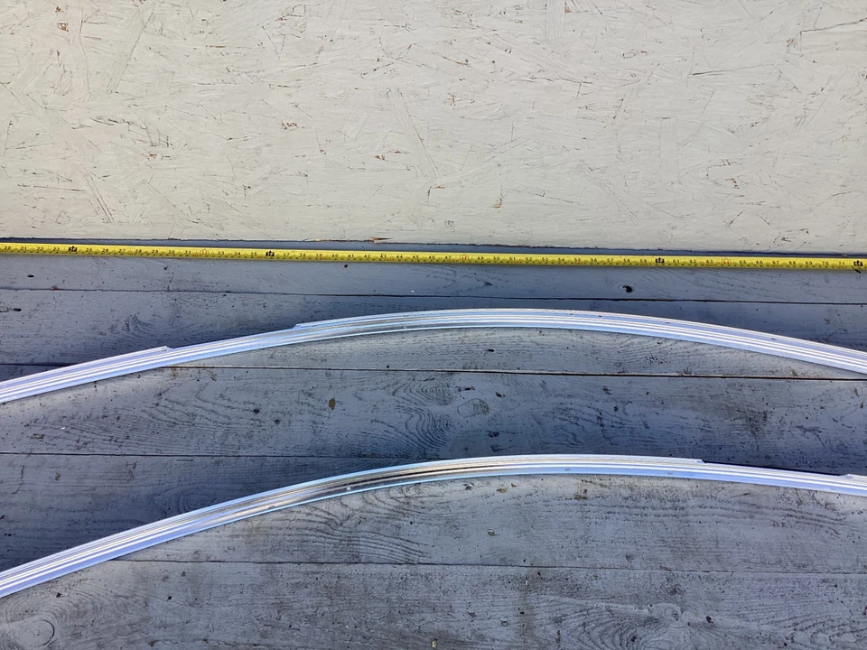 2012-2018 Audi A7 Quattro Left & Right Upper Roof Drip Molding Trim Set of 2 OEM Foto 3 de 4