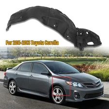 Fender Liner For 2011 2012 2013 Toyota Corolla Front Passenger Side 5387502370