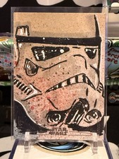 🔥2025 Star Wars Smugglers Outpost Stormtrooper Sketch Card 1/1 Artist Auto TZ