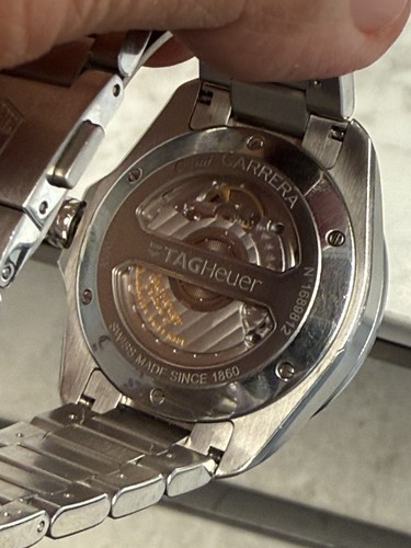 Tag Heuer Grand Carrera Diamonds Bezel Calibre 6 New (3664) - Picture 11 of 22