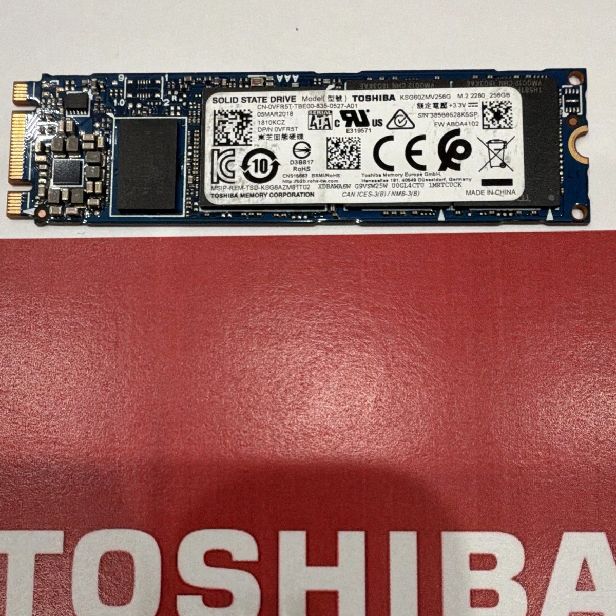 Toshiba M.2 Interface 256 GB Solid State Drives for sale | eBay