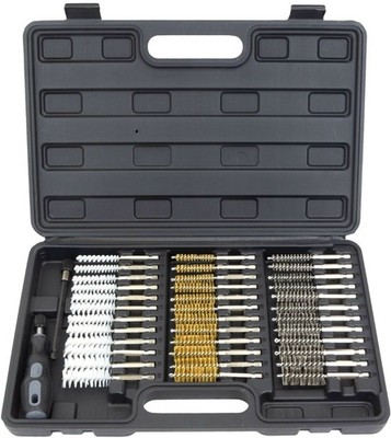 Welzh Werkzeug 38pc Cleaning & Decarbonising Brush Set For Injectors & Glow Plug