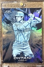 2018 Topps Fire Shohei Ohtani Topps Fire Blue Rookie Hitting SSP RARE 🔥PSA 10🔥