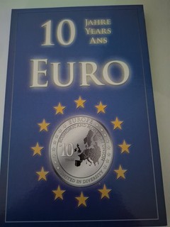Medaille: 10 Jahre Euro