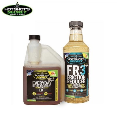 Hot Shot's Secret Diesel Pickup Performance Oil & Fuel Additive Bundle 32oz/16oz