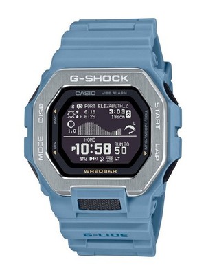 Casio G-Shock Wrist Watch Blue Silver Black GBX100-2A