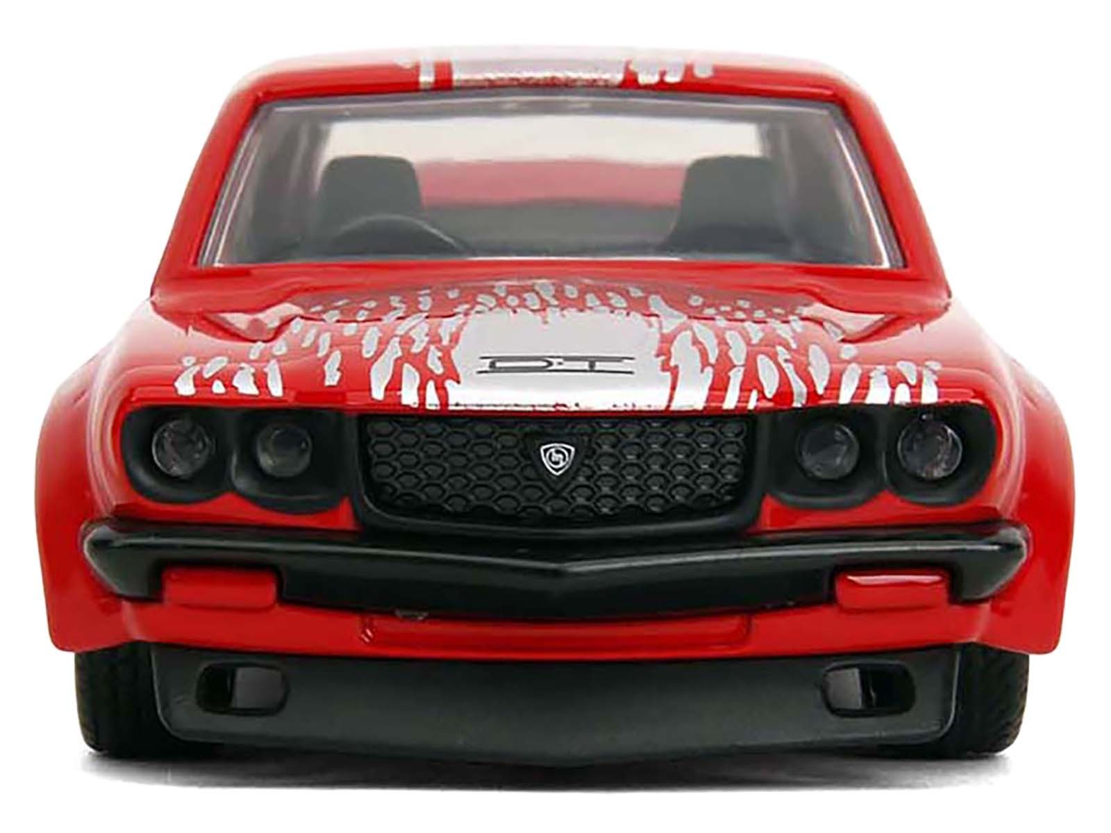 1974 MAZDA RX-3 RED "FAST & FURIOUS" 1/32 DIECAST METAL CAR BY JADA 35630