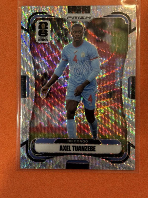 Panini Prizm FIFA World Cup 2026 Axel Tuanzebe DR Congo #466