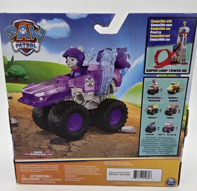 Paw Patrol Roxi Rescue Wheels Vehículo 2025 Spin Master Juguete Coche Camión Nuevo Foto 2 de 4